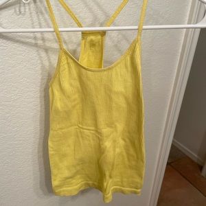 Free People Movement Yellow Tank size XS
